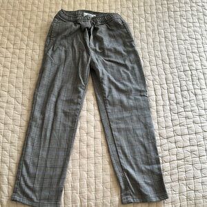 Zara Gray Formal Pants with Straight Leg